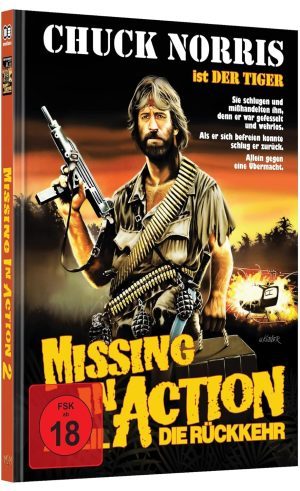 Missing in Action 2 - Die Rückkehr Mediabook Cover AChuck Norris