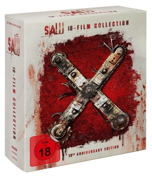 BR BOX SAW 1-10 - 20th Anniversary Edition (10Discs) Blu-ray