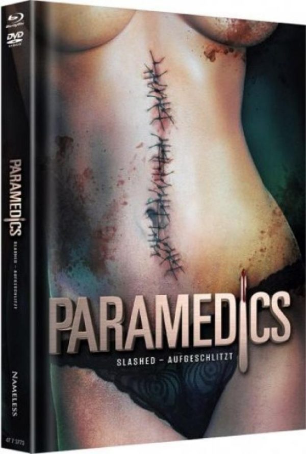 Paramedics - Slashed - Aufgeschlitzt - 2-Disc Mediabook (Cover B) - limitiert auf 500 Stk. Blu-ray+DVD