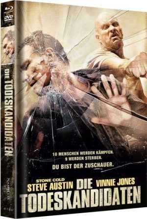 Die Todeskandidaten Uncut Mediabook Edition DVD+Blu-ray Cover C - Glassplitter