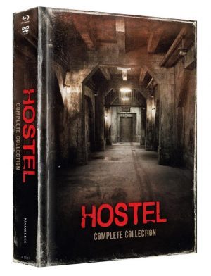 Hostel 1-3 - 8-Disc Big Mediabook (wattiert Cover A) - B-Ware ohne Limitierungsnummer Blu-ray + DVD