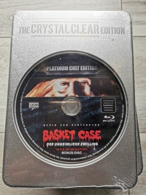 Basket Case - Der unheimliche Zwilling The Crystal Clear Edition Blu-ray Metallbox