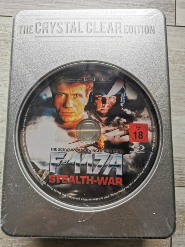 F-117A - Stealth War The Crystal Clear Edition Blu-ray Metallbox