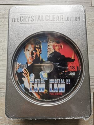 Martial Law 1 + 2 - Doppelte Action mit Cynthia Rothrock The Crystal Clear Edition DVD Metallbox