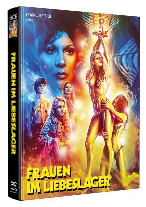 Frauen im Liebeslager - Limited Uncut 222 Edition DVD+Blu-ray - Wattiertes Mediabook