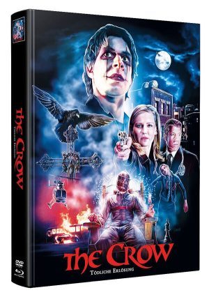 The Crow Tödliche Erlösung - Uncut Limited 225 Mediabook - Wattiert Blu-ray+DVD