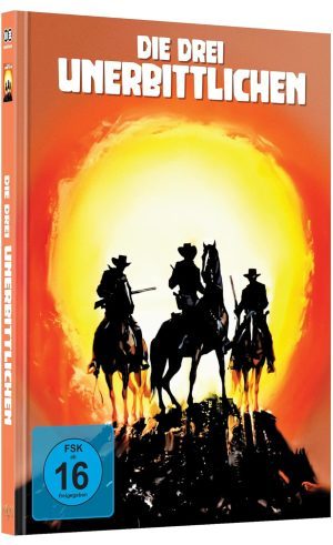 Die drei Unerbittlichen-Mediabook Cover A Limitiert auf 333 Stück (2 Blu-ray)