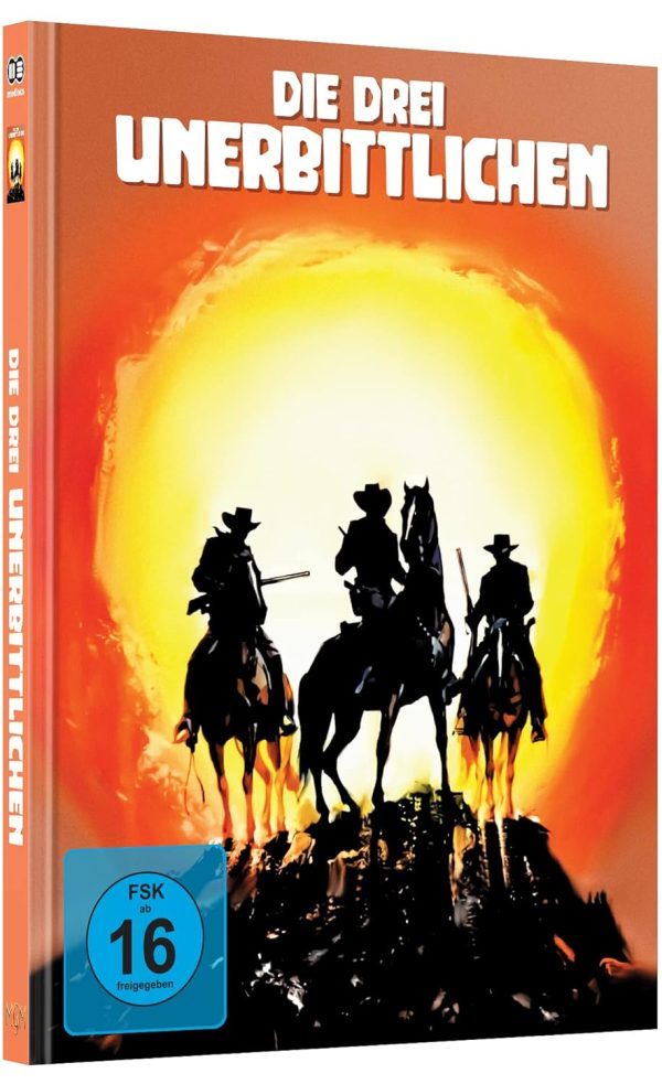 Die drei Unerbittlichen-Mediabook Cover A Limitiert auf 333 Stück (2 Blu-ray)