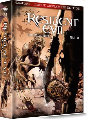 Resident Evil 1-6 - Uncut Big Mediabook Edition (4K Ultra HD+Blu-ray)