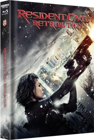 Resident Evil: Retribution 2-Disc Mediabook 4K UHD + Blu-ray inkl.3D Cover A