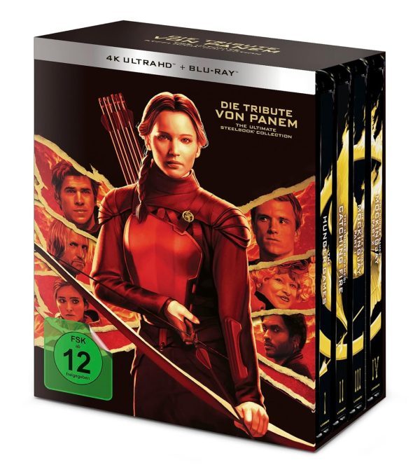 Die Tribute von Panem - 10th Anniversary 4K Ultimate Steelbook Collection (4 4K Ultra HDs + 4 Blu-rays)
