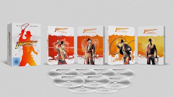 Indiana Jones - 4-Movie Collection / 4K Ultra-HD Blu-ray / Limited Steelbook (4K Ultra-HD) – Bild 2