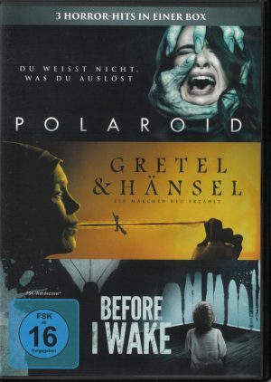 3 Horror-Hits in einer DVD Box Polaroid / Gretel & Hänsel / Before I Wake - 3 Filme