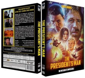 The President's Man Mediabook Cover A Blu-ray+DVD