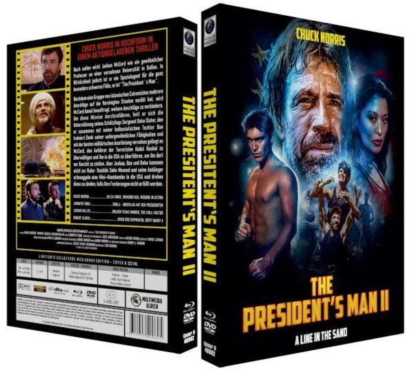 The President's Man II (McCord) Mediabook Cover B Blu-ray+DVD