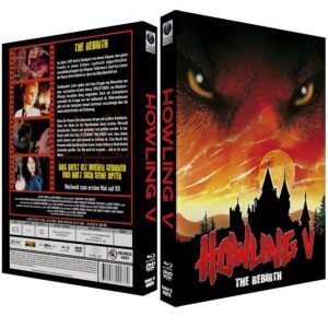 Howling 5 - The Rebirth - 2-Disc Mediabook (Cover B) - limitiert auf 222 Stk. HD-Weltpremiere Blu-ray+DVD