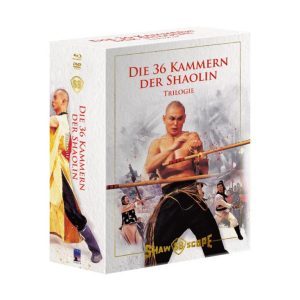 Die 36 Kammern der Shaolin Trilogie - 3x2-Disc Mediabook Blu-ray+DVD (Cover A) - limitiert auf 333 Stück