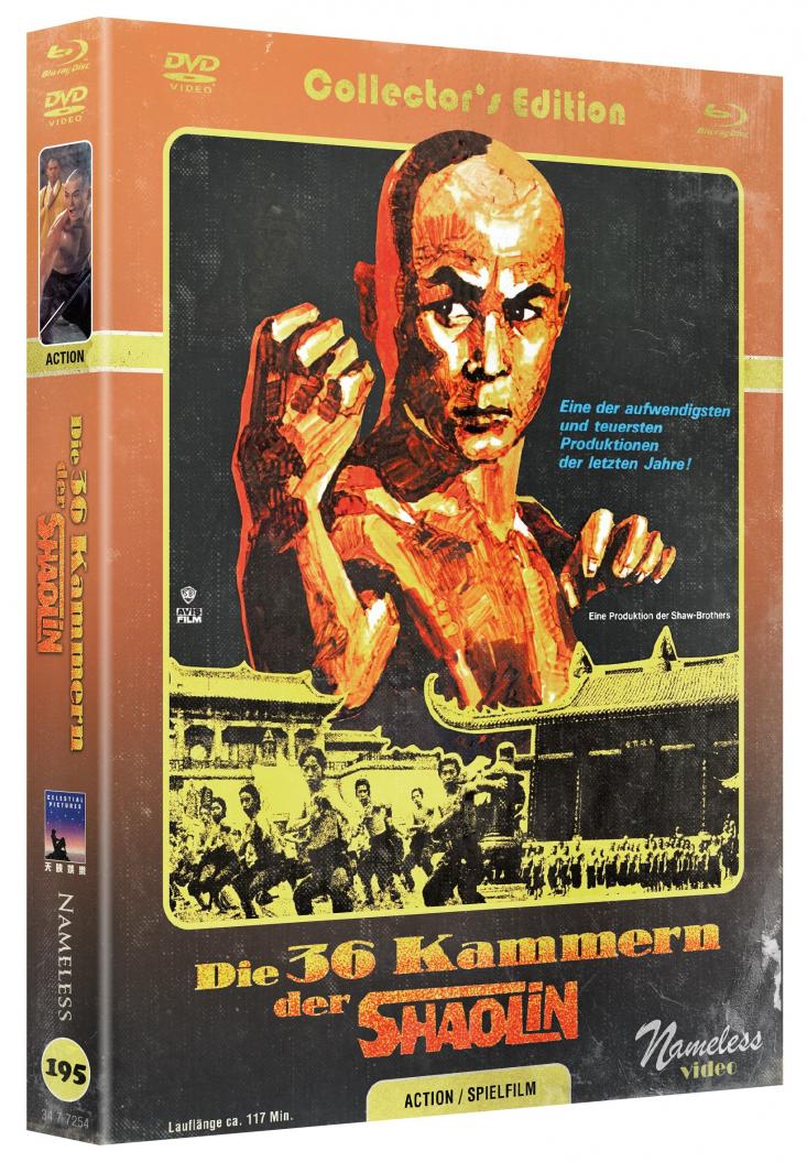 Die 36 Kammern der Shaolin - 2-Disc Mediabook Blu-ray+DVD (Cover C) - limitiert auf 333 Stück