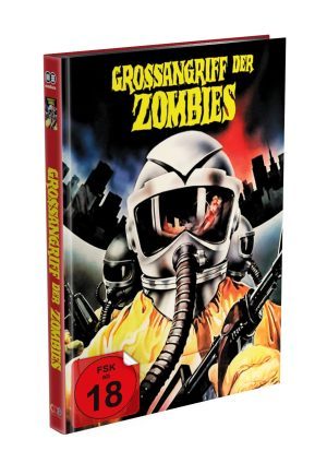 GROSSANGRIFF DER ZOMBIES - 4-Disc Mediabook Cover A (Blu-ray + DVD + Bonus-DVD + Soundtrack CD) Limited 999 Edition - Uncut
