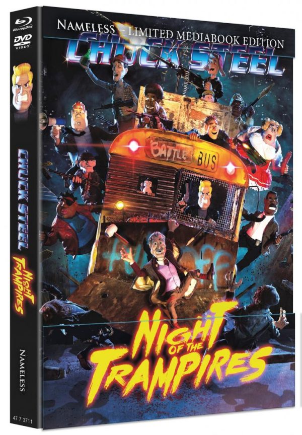 Chuck Steel - 2-Disc Mediabook (Cover B Bus) - limitiert auf 222 Stück Blu-ray+DVD