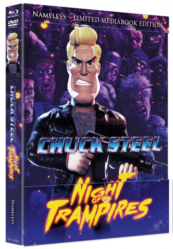 Chuck Steel - 2-Disc Mediabook (Cover D Chuck) - limitiert auf 222 Stück Blu-ray+DVD