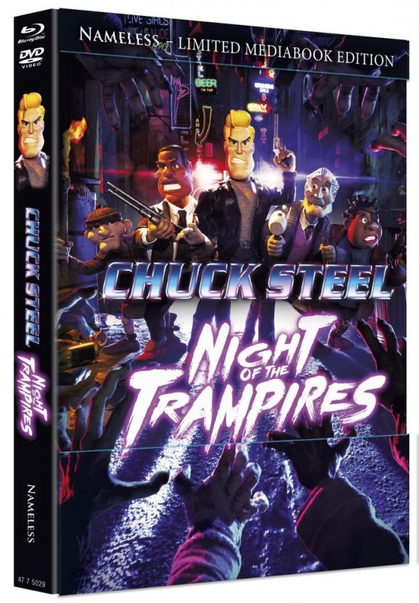 Chuck Steel - 2-Disc Mediabook (Cover E Hände) - limitiert auf 222 Stück Blu-ray+DVD