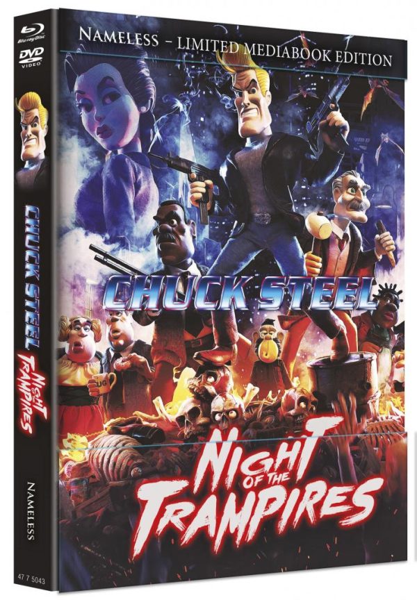 Chuck Steel - 2-Disc Mediabook (Cover F Affe) - limitiert auf 222 Stück Blu-ray+DVD