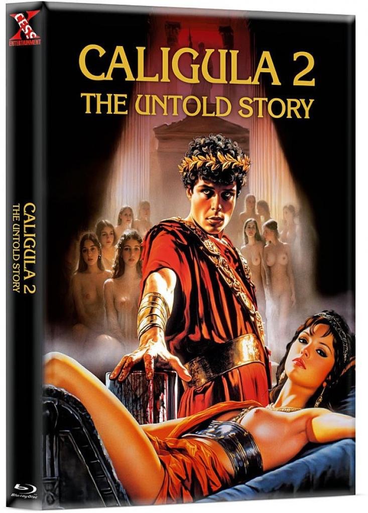 Caligula 2 - The Untold Story - 3-Disc Limited Edition Mediabook (wattiert) - limitiert auf 222 Stück Blu-ray